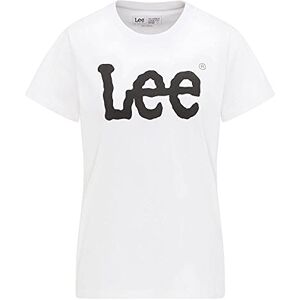 Lee Womens Logo Tee T-Shirt, Wit, M Lee Womens Logo Tee T-Shirt, Wit, M