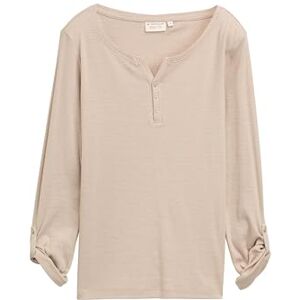 TOM TAILOR 1024036 T-shirt, 39381-gebroken wit taupe met kleine strepen, XXL dames, 39381 gebroken wit taupe met kleine strepen, XXL TOM TAILOR 1024036 T-shirt, 39381-gebroken wit taupe met kleine strepen, XXL dames, 39381 gebroken wit taupe met kleine strepen, XXL