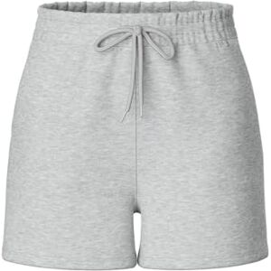 PIECES Pcchilli Summer Hw Noos Shorts voor dames, lichtgrijs gem., S PIECES Pcchilli Summer Hw Noos Shorts voor dames, lichtgrijs gem., S