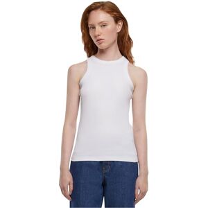 Urban Classics Racer Back Rib Top voor dames, wit, 4XL Urban Classics Racer Back Rib Top voor dames, wit, 4XL