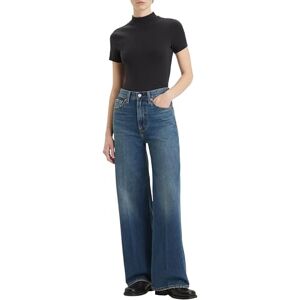 Levi's dames Ribcage Wide Leg H223 Jeans, Polar Perimiter, 25W / 34L Levi's dames Ribcage Wide Leg H223 Jeans, Polar Perimiter, 25W / 34L
