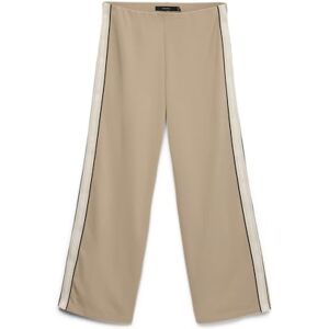 VERO MODA Vmberlin Mw Wide Panel Pant Noos voor dames, silver mink, M / 32L VERO MODA Vmberlin Mw Wide Panel Pant Noos voor dames, silver mink, M / 32L