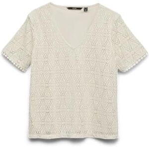 VERO MODA Dames Vmmaya Ss V Neck Top JRS SPE, berk, S VERO MODA Dames Vmmaya Ss V Neck Top JRS SPE, berk, S