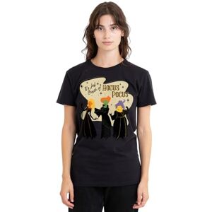 Disney Hocus Pocus Just A Bunch of Hocus Pocus Sanderson Sisters dames T-shirt, zwart, klein, Zwart, S Disney Hocus Pocus Just A Bunch of Hocus Pocus Sanderson Sisters dames T-shirt, zwart, klein, Zwart, S