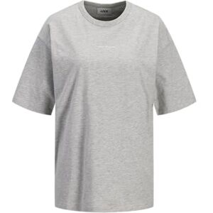 JACK & JONES Jxstudio Vesterbro Loose Tee JRS Noos, lichtgrijs gem., M JACK & JONES Jxstudio Vesterbro Loose Tee JRS Noos, lichtgrijs gem., M