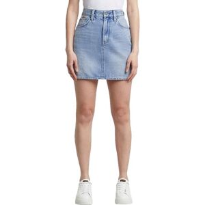 G-STAR Viktoria Short Clean Edge Rok voor dames, Blauw (Sun Faded Blue Cape D24387-d932-h110), 30W G-STAR Viktoria Short Clean Edge Rok voor dames, Blauw (Sun Faded Blue Cape D24387-d932-h110), 30W