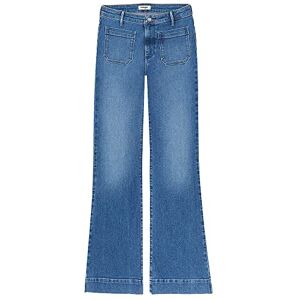 Wrangler Dames Flare Jeans, zwart (raven), 32W / 30L Wrangler Dames Flare Jeans, zwart (raven), 32W / 30L