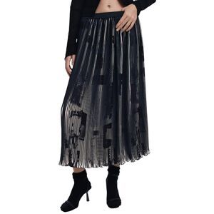 Desigual Fal_Newspapers, 2000, zwart, L, Zwart, L Desigual Fal_Newspapers, 2000, zwart, L, Zwart, L