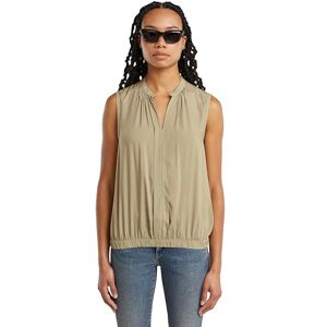 G-STAR Dames Stand Up Collar Top Shirt, Beige (Light Toggee D24453-d923-c626), M G-STAR Dames Stand Up Collar Top Shirt, Beige (Light Toggee D24453-d923-c626), M