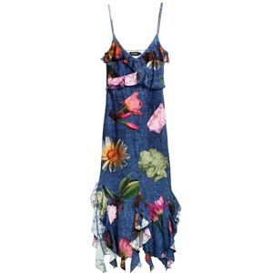 Desigual Casual jurk voor dames, blauw, S Desigual Casual jurk voor dames, blauw, S