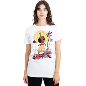 Disney Moana Heart Sunset dames T-shirt, wit, XX-Large, Wit, XXL Disney Moana Heart Sunset dames T-shirt, wit, XX-Large, Wit, XXL