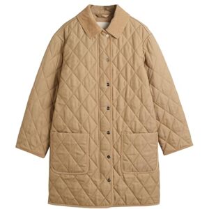 GANT Gewatteerde jas met koord details, khaki (dark khaki), XL GANT Gewatteerde jas met koord details, khaki (dark khaki), XL