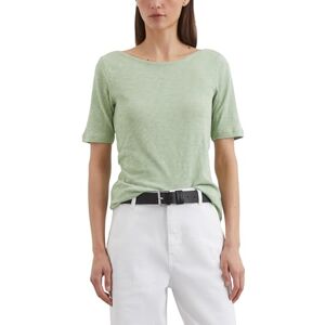 MARC O'POLO Groen U-Boot Katoen T-Shirt - Basic MARC O'POLO Groen U-Boot Katoen T-Shirt - Basic