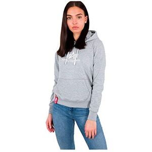 Alpha New Basic Hoodie voor dames Grey Heather Alpha New Basic Hoodie voor dames Grey Heather
