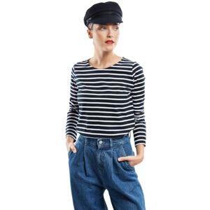 Armor-lux Armor Lux, Marinier "Plozevet" Heritage, Top met lange mouwen voor dames, Veelkleurig (Rich Navy/Wit Bi8), XL Armor-lux Armor Lux, Marinier "Plozevet" Heritage, Top met lange mouwen voor dames, Veelkleurig (Rich Navy/Wit Bi8), XL