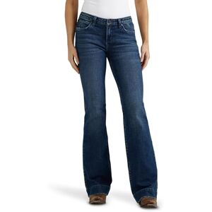 Wrangler Women's Retro Mae Mid Rise Stretch Wide Leg Jean Wrangler Women's Retro Mae Mid Rise Stretch Wide Leg Jean