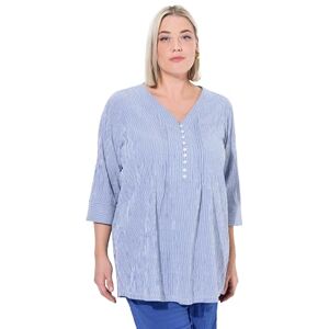 Ulla Popken Tuniek voor dames, kobaltblauw, 62-64 Grote maten Ulla Popken Tuniek voor dames, kobaltblauw, 62-64 Grote maten