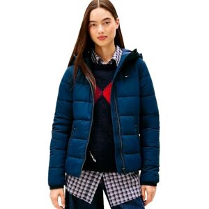 Tommy Jeans Dames TJW SLIM LW HOODED JAS DW0DW20959 Puffer Jacket, BLAUW (Dark Night Navy), S, BLAUW (Donker Nacht Navy), S Tommy Jeans Dames TJW SLIM LW HOODED JAS DW0DW20959 Puffer Jacket, BLAUW (Dark Night Navy), S, BLAUW (Donker Nacht Navy), S