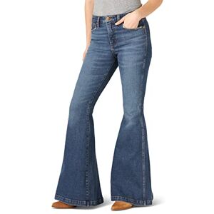 Wrangler Women's Retro High Rise Trumpet Flare Jean, Paige, 28W x 30L Wrangler Women's Retro High Rise Trumpet Flare Jean, Paige, 28W x 30L
