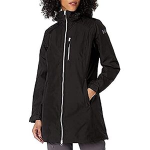 Helly Hansen Women Long Belfast Jacket Waterproof, Windproof and Breathable Fabric, Full-Zip Raincoat with Mesh Liner Helly Hansen Women Long Belfast Jacket Waterproof, Windproof and Breathable Fabric, Full-Zip Raincoat with Mesh Liner