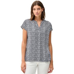 Cecil Blouseshirt met patroon, Universeel Blauw, L Cecil Blouseshirt met patroon, Universeel Blauw, L