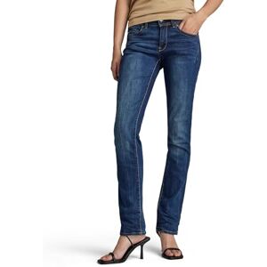 G-STAR Midge Saddle Straight Jeans Jeans dames, Blauw (Dk Aged D02153-6553-89), 34W / 32L G-STAR Midge Saddle Straight Jeans Jeans dames, Blauw (Dk Aged D02153-6553-89), 34W / 32L