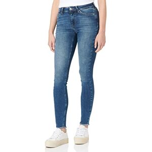 ONLY ONLBLUSH Skinny Jeans voor dames, middelhoge taille, skinny fit jeans, blauw (medium blue denim), XS / 30L ONLY ONLBLUSH Skinny Jeans voor dames, middelhoge taille, skinny fit jeans, blauw (medium blue denim), XS / 30L
