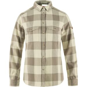 Fjällräven FJALLRAVEN 86999-021-113 Övik Heavy Flannel Shirt W T-shirt Dames Fog-Chalk White Maat XS, Fog-krijt Wit, XS Fjällräven FJALLRAVEN 86999-021-113 Övik Heavy Flannel Shirt W T-shirt Dames Fog-Chalk White Maat XS, Fog-krijt Wit, XS
