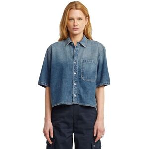 G-STAR Boxy Relaxed 1-pkt Shirt ss wmn, Meerkleurig (Faded Terme D26800-d252-h453), XL G-STAR Boxy Relaxed 1-pkt Shirt ss wmn, Meerkleurig (Faded Terme D26800-d252-h453), XL