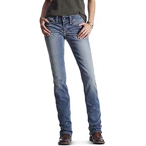 ARIAT Dames R.e.a.l. Mid Rise rechte pijpen Jean-dotd ARIAT Dames R.e.a.l. Mid Rise rechte pijpen Jean-dotd