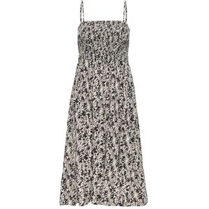 ONLY Damesjurk ONLZELINA midi-jurk, Pumice Stone, XL ONLY Damesjurk ONLZELINA midi-jurk, Pumice Stone, XL