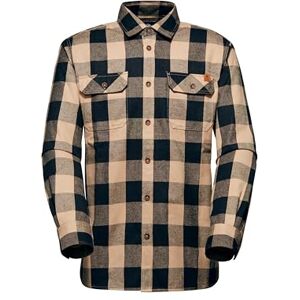 Mammut Tamaro shirt met lange mouwen voor heren, savannezwart, S Mammut Tamaro shirt met lange mouwen voor heren, savannezwart, S