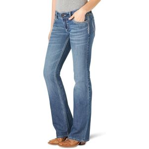 Wrangler Juniors Premium Patch Sadie zit op heuprug flap zak bootcut jeans, Tiffany, 15-36 Wrangler Juniors Premium Patch Sadie zit op heuprug flap zak bootcut jeans, Tiffany, 15-36