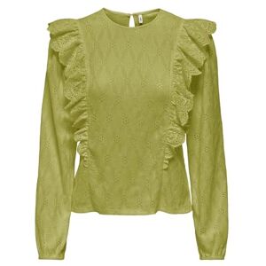ONLY - ONLGRACE L/S O-Neck TOP Box JRS, oasis, S ONLY - ONLGRACE L/S O-Neck TOP Box JRS, oasis, S