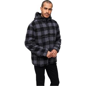 Brandit Teddyfleece Worker Pullover Sweatshirts zwart-grijs XXL 100% polyester Basics Brandit Teddyfleece Worker Pullover Sweatshirts zwart-grijs XXL 100% polyester Basics