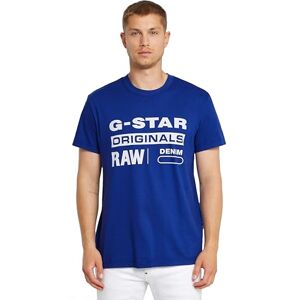 G-STAR RAW Originals R T T-shirts voor heren, blauw (Pilot D25969-c506-1235), L G-STAR RAW Originals R T T-shirts voor heren, blauw (Pilot D25969-c506-1235), L