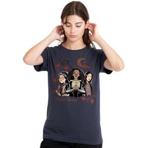 Disney Hocus Pocus 2 Witchful Thinking with Becca, Izzy en Cassie dames T-shirt, diep marineblauw, groot, Diepe marine, L Disney Hocus Pocus 2 Witchful Thinking with Becca, Izzy en Cassie dames T-shirt, diep marineblauw, groot, Diepe marine, L