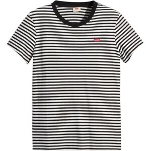 Levi's Perfect Tee Raita Stripe Caviar Stripe C, Raita Stripe Caviar, XXL Levi's Perfect Tee Raita Stripe Caviar Stripe C, Raita Stripe Caviar, XXL