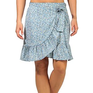 ONLY Onlolivia damesrok, Dusk Blue Aop: Two Tone Flower, M ONLY Onlolivia damesrok, Dusk Blue Aop: Two Tone Flower, M