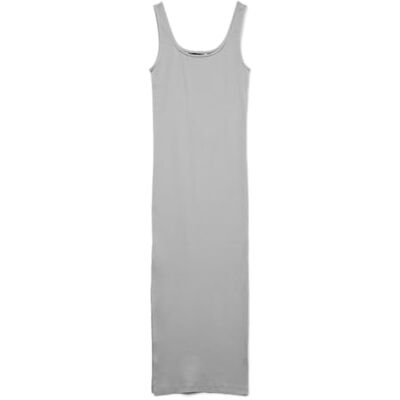 VERO MODA Vmchloe Sl 7/8 Dress JRS Ga Noos, lichtgrijs gem., L VERO MODA Vmchloe Sl 7/8 Dress JRS Ga Noos, lichtgrijs gem., L