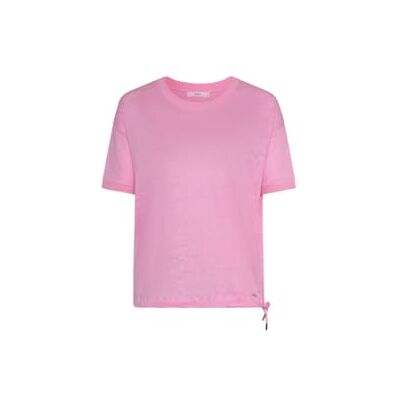 Brax Dames Style Candice Linen Single Jersey Solid T-Shirt, roze, 36 Brax Dames Style Candice Linen Single Jersey Solid T-Shirt, roze, 36