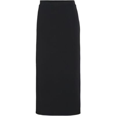 VILA Vianira Hw Midi Skirt/R, zwart beauty, XL VILA Vianira Hw Midi Skirt/R, zwart beauty, XL