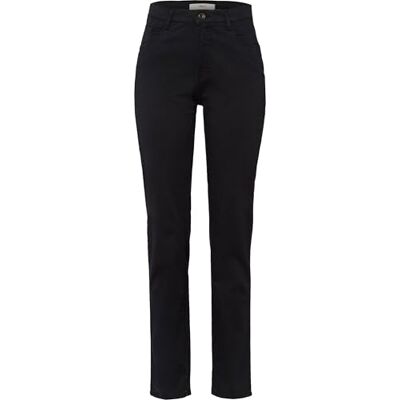 Brax Dames Style Mary Five-Pocket Hoogwaardige katoenen stretchbroek, blauw (perma blue), 48 NL Kort Brax Dames Style Mary Five-Pocket Hoogwaardige katoenen stretchbroek, blauw (perma blue), 48 NL Kort