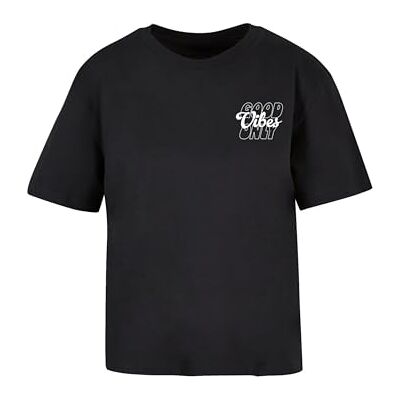 Tee T-shirt voor dames, zwart, XXL Tee T-shirt voor dames, zwart, XXL