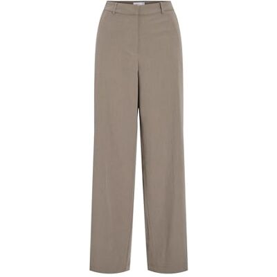 VILA Visiffe Hw Straight Pants Noos, falcon, 36W / 32L VILA Visiffe Hw Straight Pants Noos, falcon, 36W / 32L