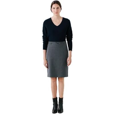Caroll Rok, Donkergrijs, 34 NL Caroll Rok, Donkergrijs, 34 NL