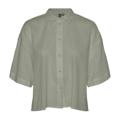 VERO MODA Damesblouse, zeegras, L VERO MODA Damesblouse, zeegras, L