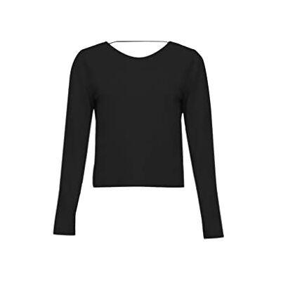 LTB Jeans Dames Getomo shirt met lange mouwen, Black 200, M, zwart 200, M LTB Jeans Dames Getomo shirt met lange mouwen, Black 200, M, zwart 200, M