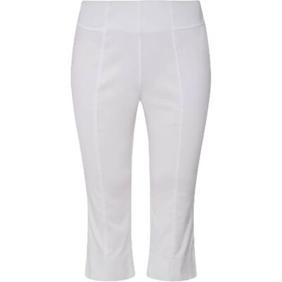 Ulla Popken dames Broeken Bengaline-capri Ulla Popken dames Broeken Bengaline-capri
