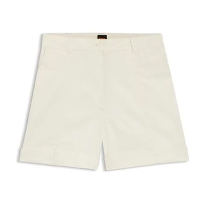 Boss Damesshorts, plat, Open Wit 118, 46 Boss Damesshorts, plat, Open Wit 118, 46